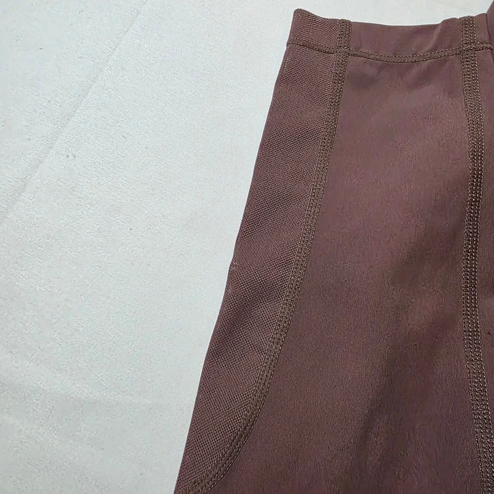 Nike Pro Dri-FIT Womens Mauve Mesh Panel Compression Leggings XS 445591-661173‎